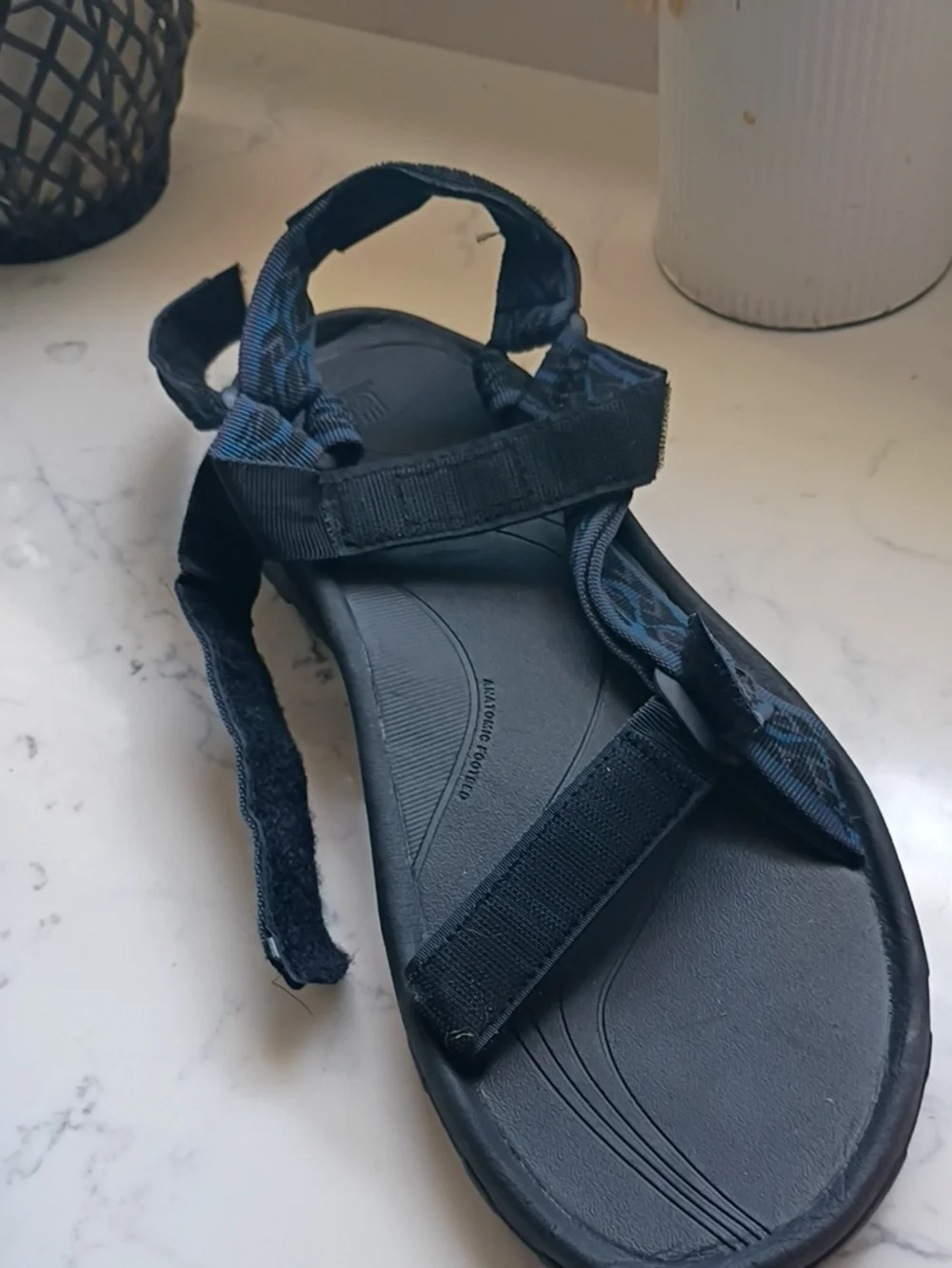 Teva Men's Outdoor Sport Sandals in Navy/Black
